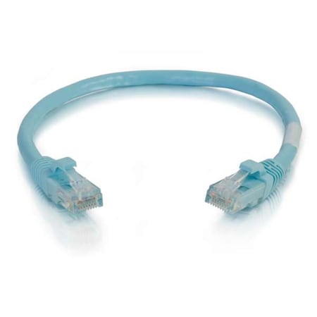 10 Ft. Cat6a Snagless Unshielded-UTP Ethernet Network Patch Cable - Aqua